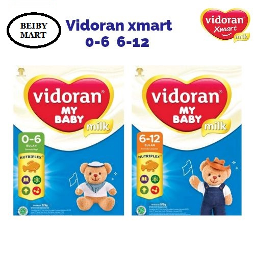 SUSU VIDORAN MY BABY 0-6 BULAN / 6-12 BULAN 575G