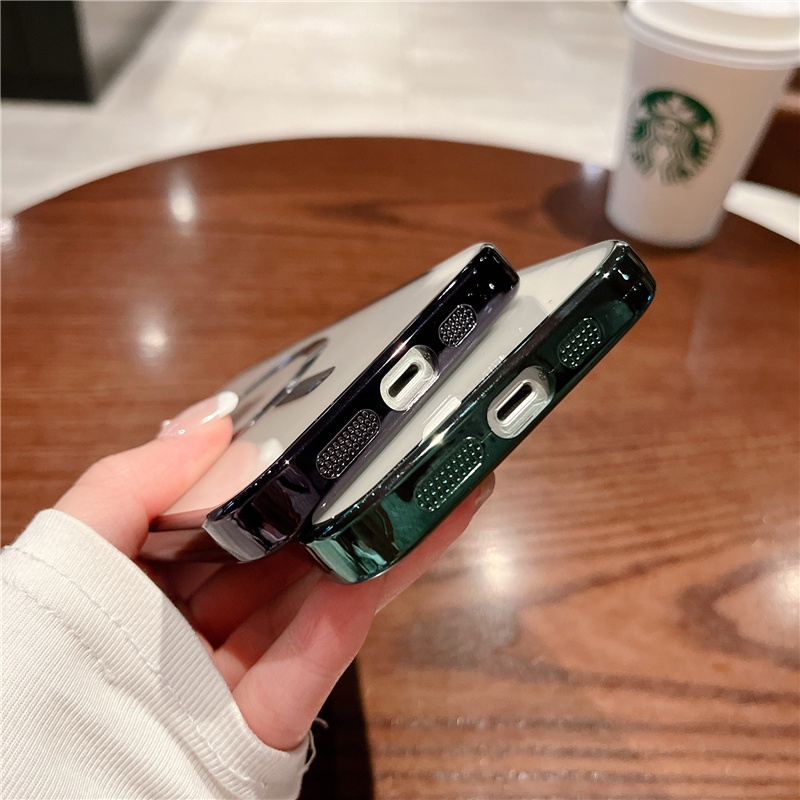 Soft Case Magnetik Support Magsafe Wireless Charging Phone Case Silikon With Ring Lensa Kamera Untuk Iphone 13 Iphone 13 Pro Iphone 13 Pro Max