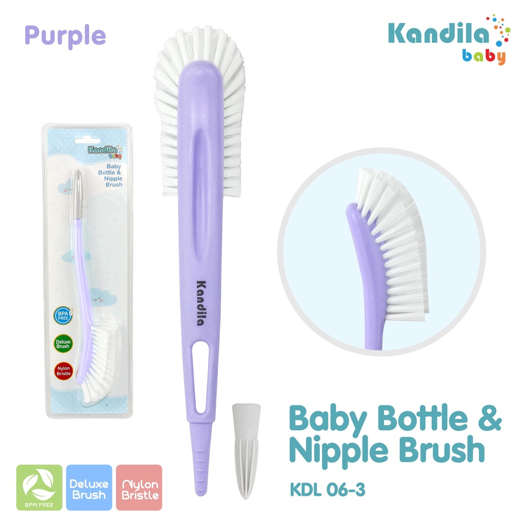 KANDILA baby bottle brush Sikat botol / KDL 06-3