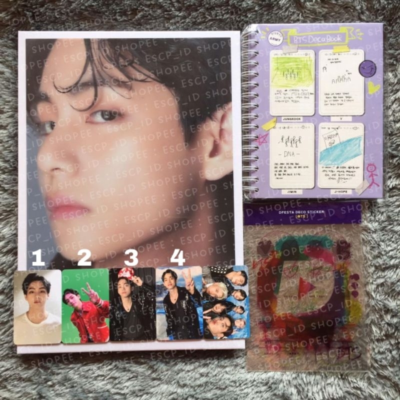 READY : Sharing Dicon 3d Lenticular - Taehyung | V Photobook PC Photocard