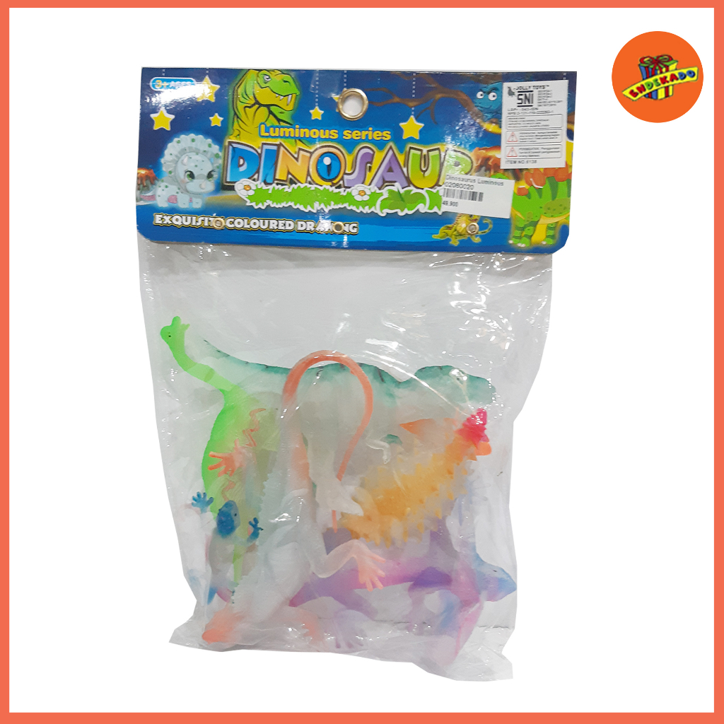 Dinosaurus World Dino Karet - Mainan Anak Dinosaur Set