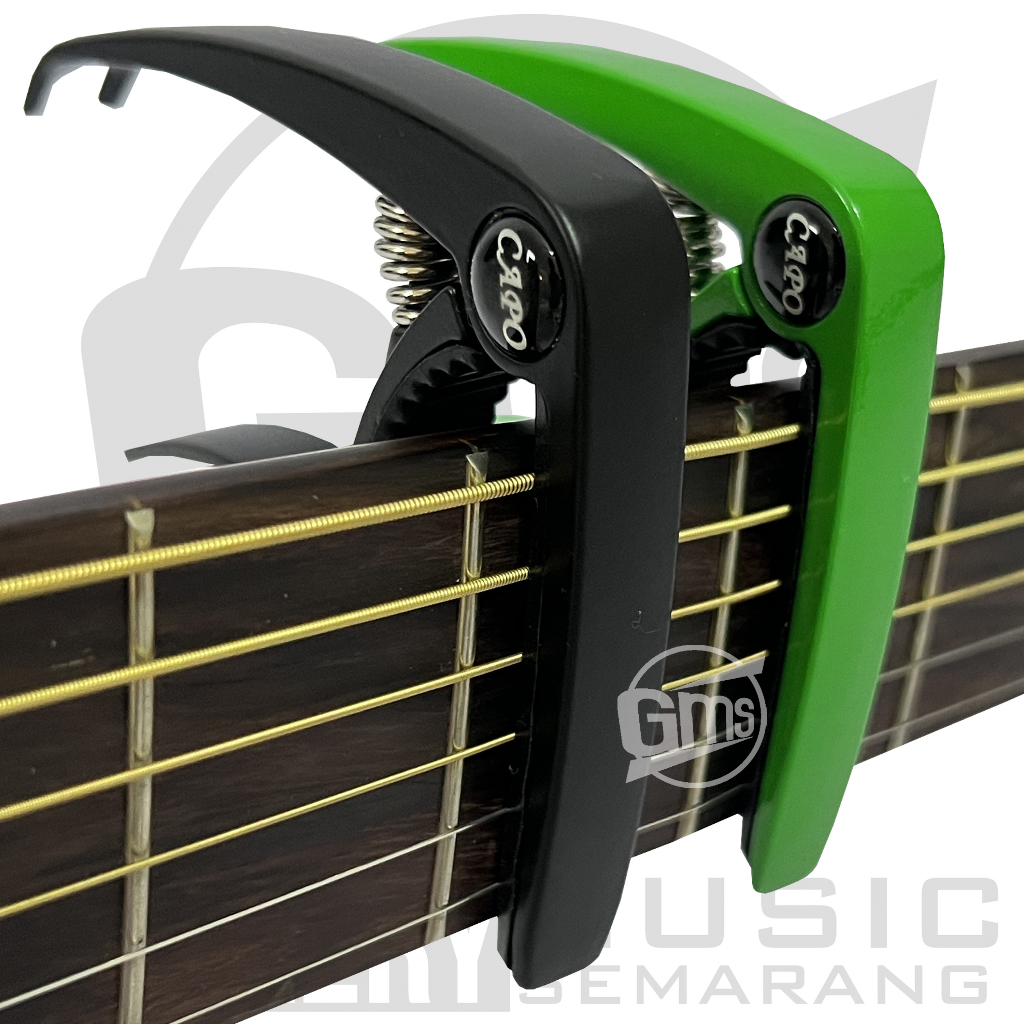 ORIGINAL!!! Guitar Capo Premium Penjepit Senar Gitar Kapo Gitar Akustik atau Elektrik Ukulele Bahan Besi Capo Gitar Akustik Elektrik