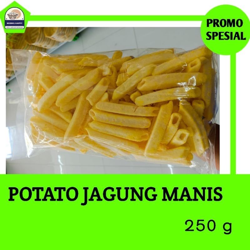 

Camilan Potato Jagung Manis Enak Makanan Ringan