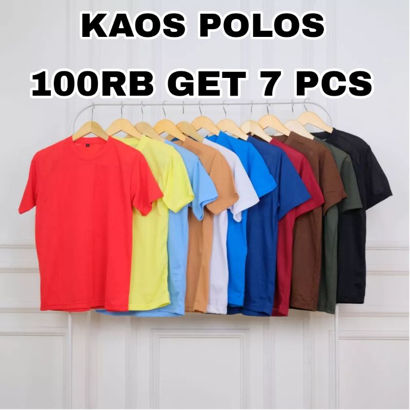 PAKET USAHA KAOS POLOS°KAOS POLOS°KAOS KONVEKSI°KAOS OBLONG