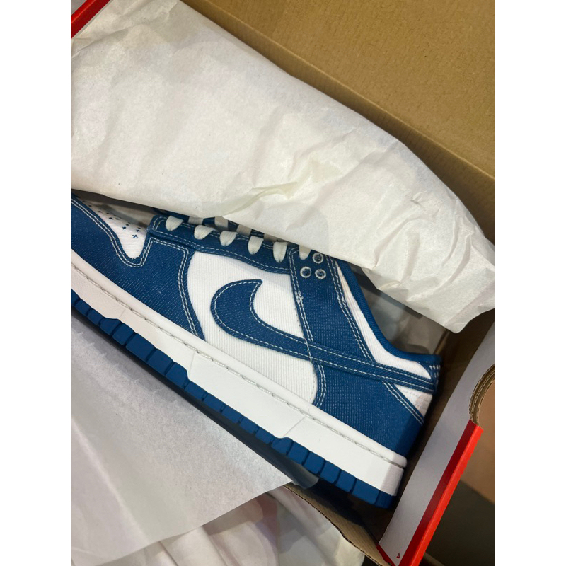 dunk low sashiko blue