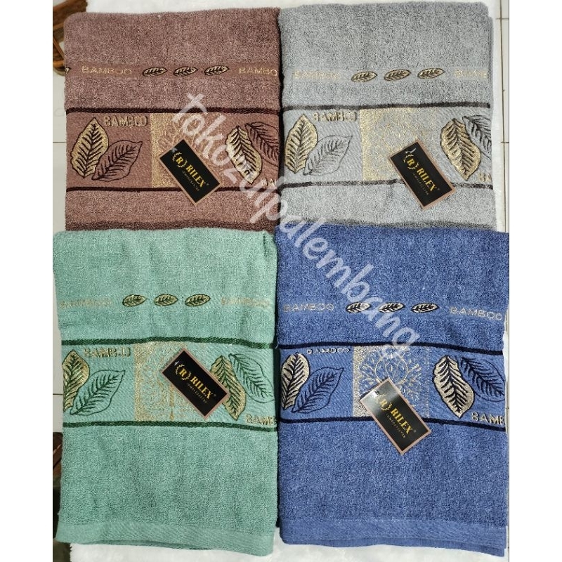 Handuk Dewasa Rilex Jumbo 90x170 cm / Super Jumbo / Handuk Daya Serap Tinggi