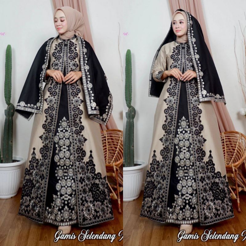 FASHION MUSLIM//GAMIS SELENDANG MAYANG JUMBO LD 120CM//BAHAN SATIN BRIDAL PREMIUM//SERAGAMAN KELUARGA//BAJU PESTA LAMARAN//BAJU KONDANGAN//BAJU LEBARAN//KEBAYA WISUDA//KEBAYA MODERN//KEBAYA ORIGINAL//BY PELANGI JAYA//MDHBROTHER