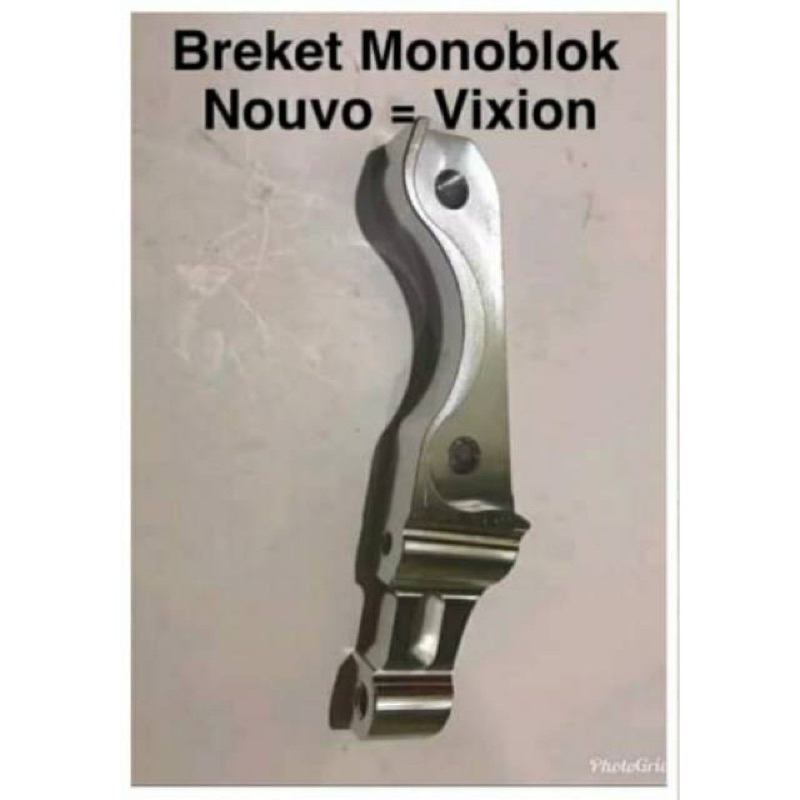 Breket Kaliper monoblok 4 piston NUOVO DAN VIXION Disk cakram 220mm jupiter z vega fizr rx king