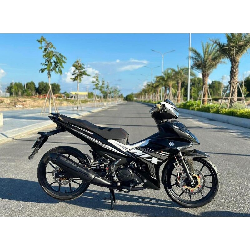 Striping Lis Sticker Standar ORI Yamaha MX KING 2022 2023 Hitam Striping Mx King Sticker Mx King Emb