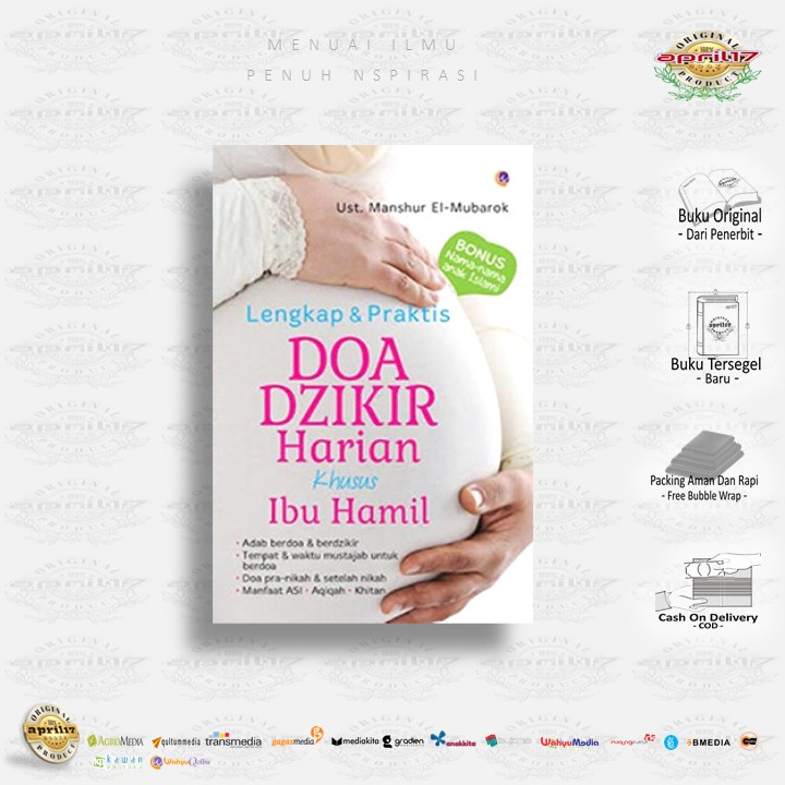 BUKU LENGKAP & PRAKTIS DOA DZIKIR HARIAN KHUSUS IBU HAMIL _ Ust. Manshur El-Mubarok - Wahyu Qolbu