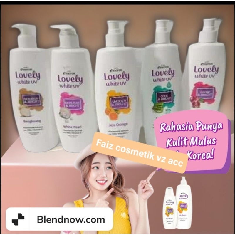 Emeron Skin Care Hand &amp; Body Lotion Glow &amp; Bright White 500ml(Jumbo) Harga Glosir.