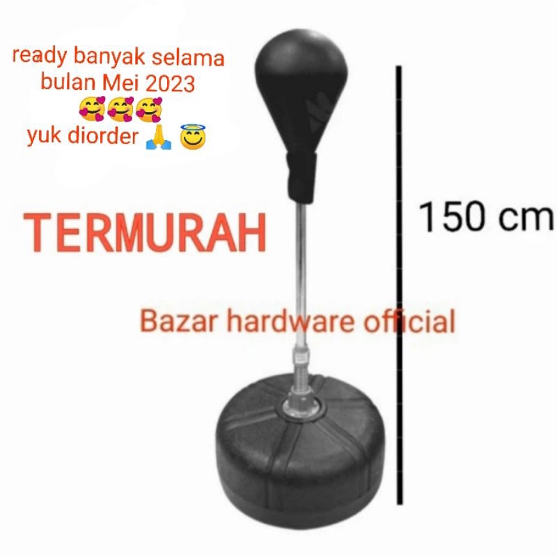 Samsak standing / puncung ball / alat olahraga tinju / alat olahraga tendang