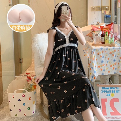 Daster Jumbo Wanita Dengan Cupbra Fit Sampai 85 Kg - Daster Import Wanita Size M-XXL - Daster Longgar Korea Style