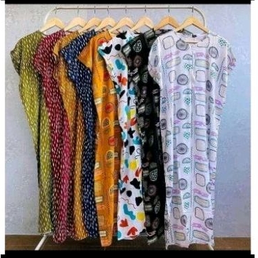 Daster Viral Kekinian Dress Remaja Dewasa selutut