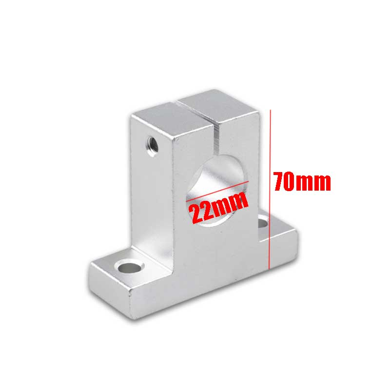 Vertical Axis Bracket Holder Linear SK12 Linear Rail Shaft Support Unit for 12mm Rail 3D Printer CNC