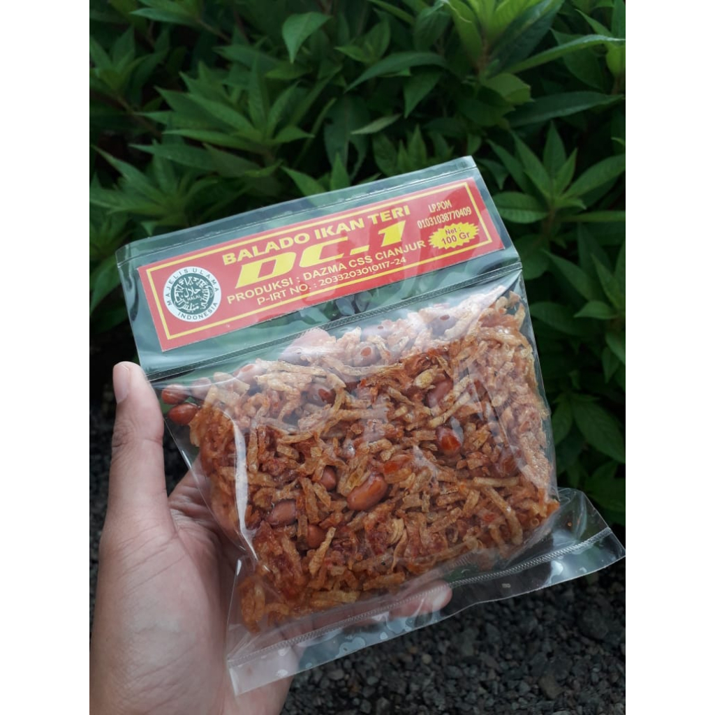 

DC-1 Kentang Mustofa Teri Balado 100 Gram