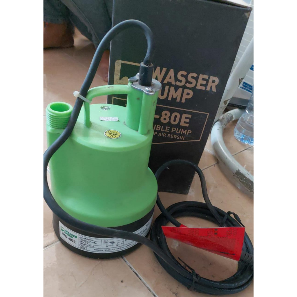 POMPA CELUP AIR BERSIH WD-80E WASHER