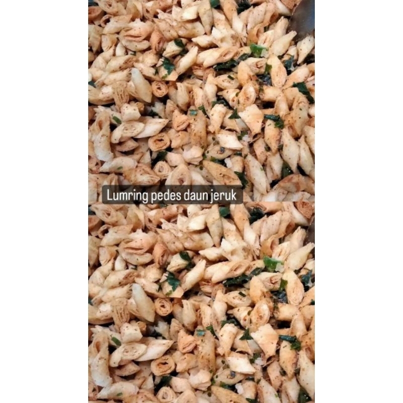 

lumring (lumpia gulung kering)