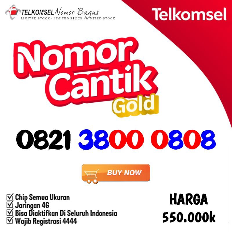 Nomor Cantik Simpati Nomer Kartu Perdana Telkomsel. No hp 3800 0808