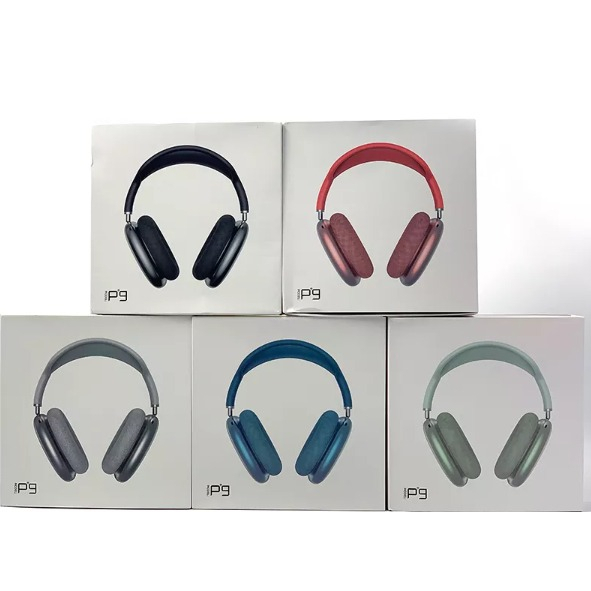 Headset Bando Bluetooth Headphone P9 HIFI Stereo Bluetooth support TF CARD HEADSET MODEL CLASSY STEREO MEGA SOUND HEADSET POLOS HEADPHONE BANDO BLUETOOTH WIRELESS MACARON STEREO P9