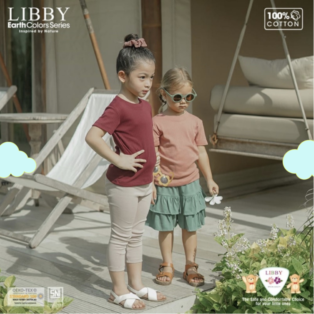 LIBBY Earth Colors Legging A6W Series 0-6 Tahun (1 pcs/pack)