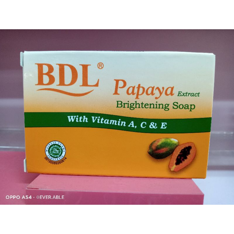 BDL PAPAYA BRIGHTENING SOAP 128 GR