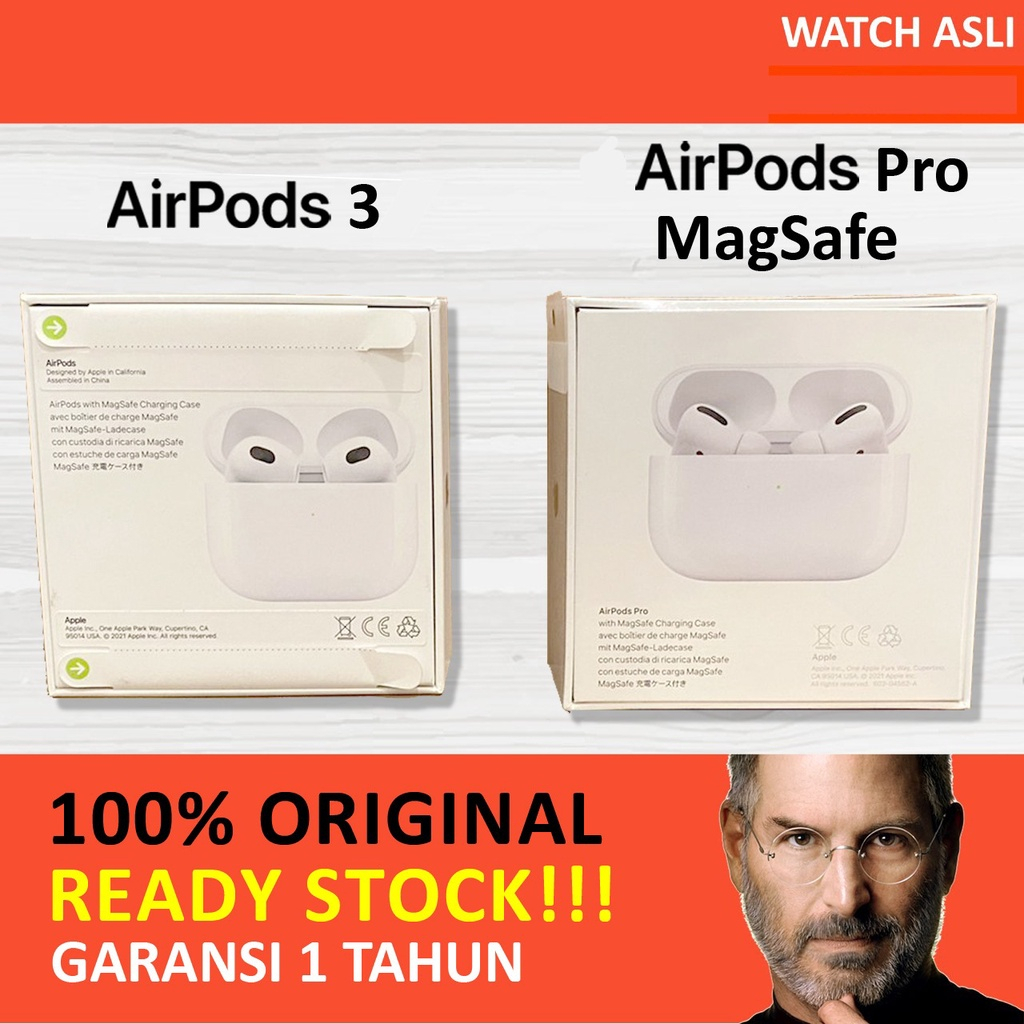 (iBox) AirPods 3 Gen Original Wireless MagSafe Case 2021 Airpod Gen3 Garansi Resmi