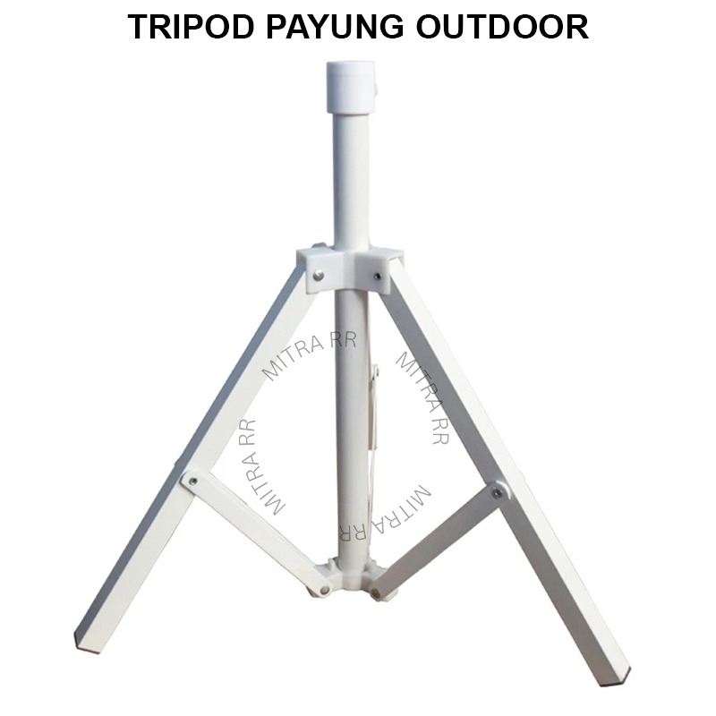 Tripod Dudukan Penyangga Payung Tenda Payung Pantai Ukuran Kecil dan Besar