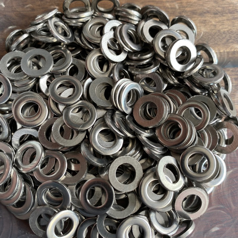 Ring flat m6 / 10an stainless 304 stenlis steel