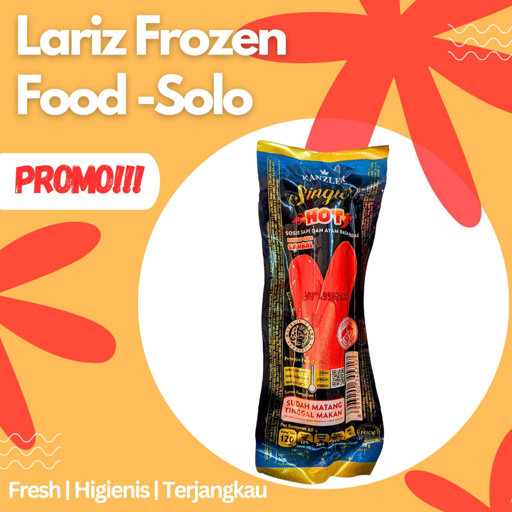 

Kanzler Sosis Singles Hot 60 gram