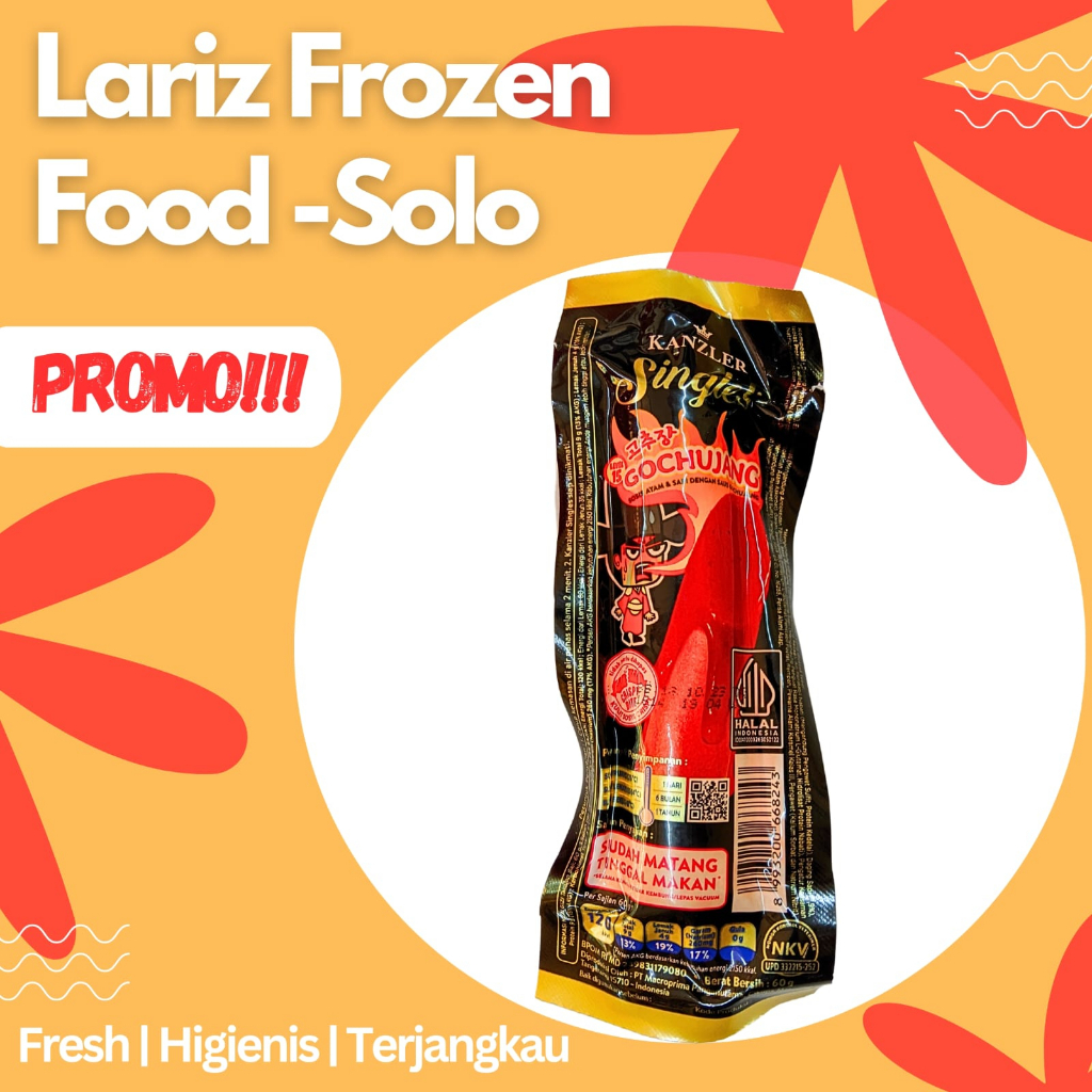 

Kanzler Sosis Singles Gochujang 60 gram