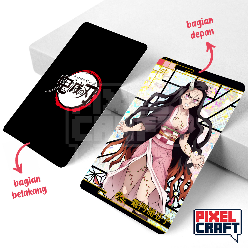 Photocard Karakter Anime KIMETSU NO YAIBA (Ver 7) Demon Slayer