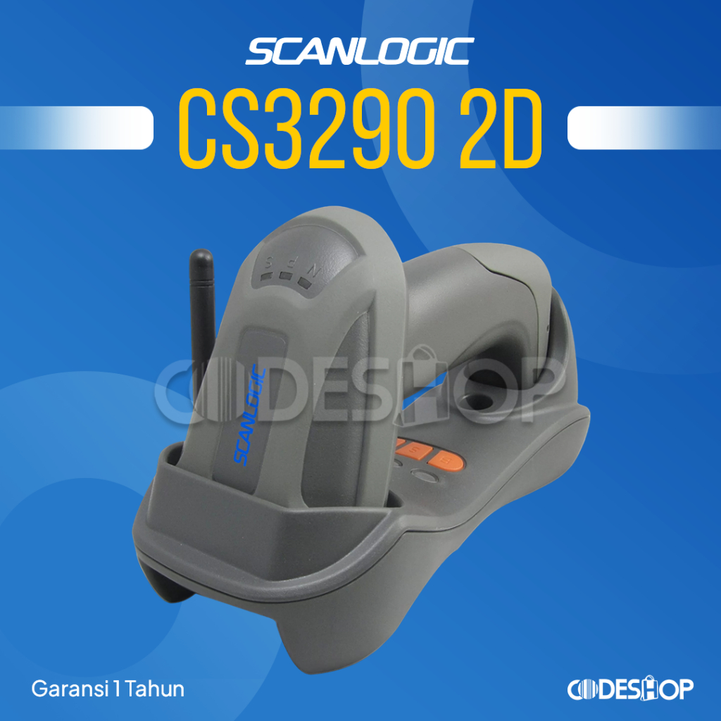 SCANNER BARCODE WIRELESS 1D &amp; 2D CS3290