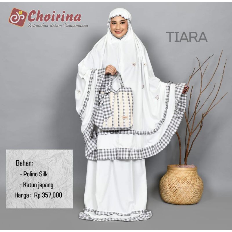 mukena choirina tiara kotak