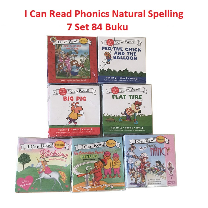 84 Buku I Can Read Biscuit Phonics Natural Spelling My First I Can Read 7 Set 84 Books The Biscuit B