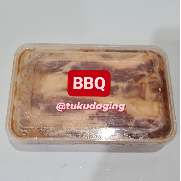

Beef Slice Marinasi BBQ Barbeque 500gr Ready to Grill