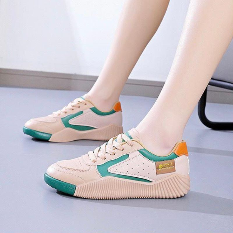 DDS21168 Sneakers Wanita Fashion Import Sepatu Kasual Sport Bisa COD (With Box)