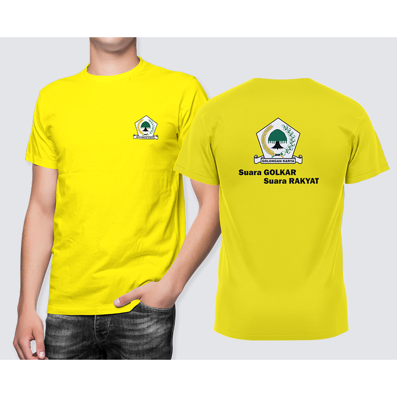 Fikastore - Kaos Cotton Combed Partai Politik Partai Golkar