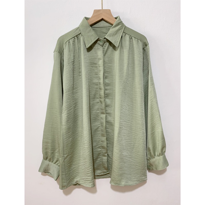 Serra Blouse Shimmery Santorini Silk