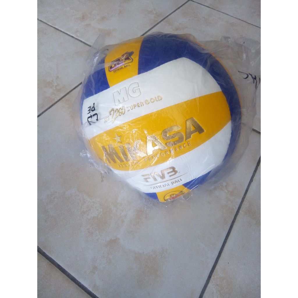 Bola Voli Mikasa Super Gold ori