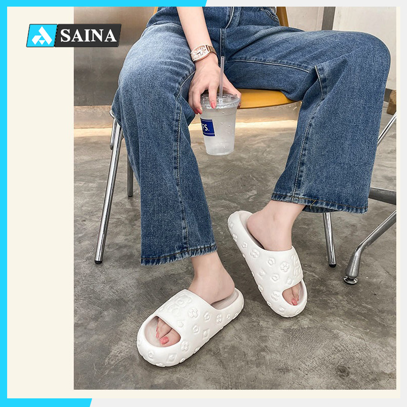 Sandal Wanita Terbaru Kekinian Sendal Jelly Wanita Import 2023 Sepatu Sandal Perempuan Karet Murah Sandal Selop Rumah EVA Solnya Empuk Elastis