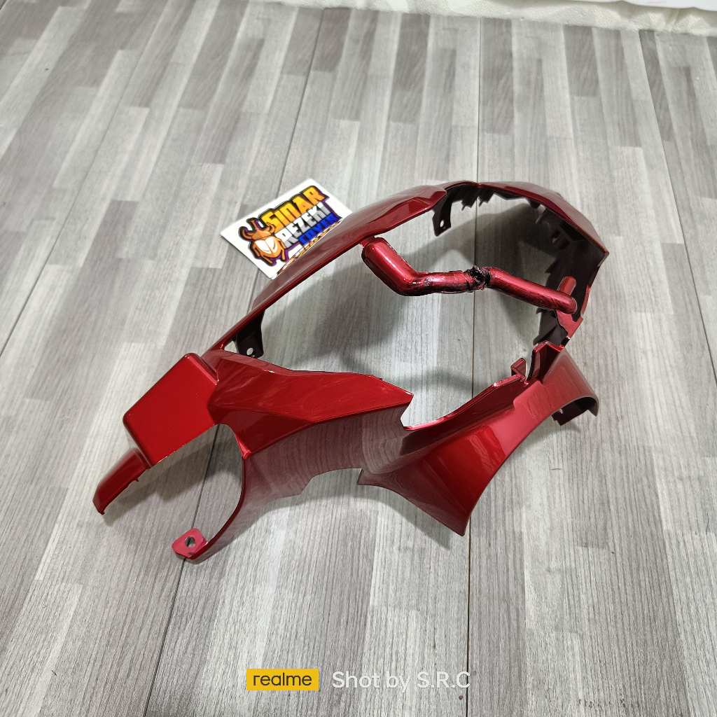 Win - Batok Kepala Depan Jupiter Mx 135 2011 2012 2013 50C Merah Maroon Marun