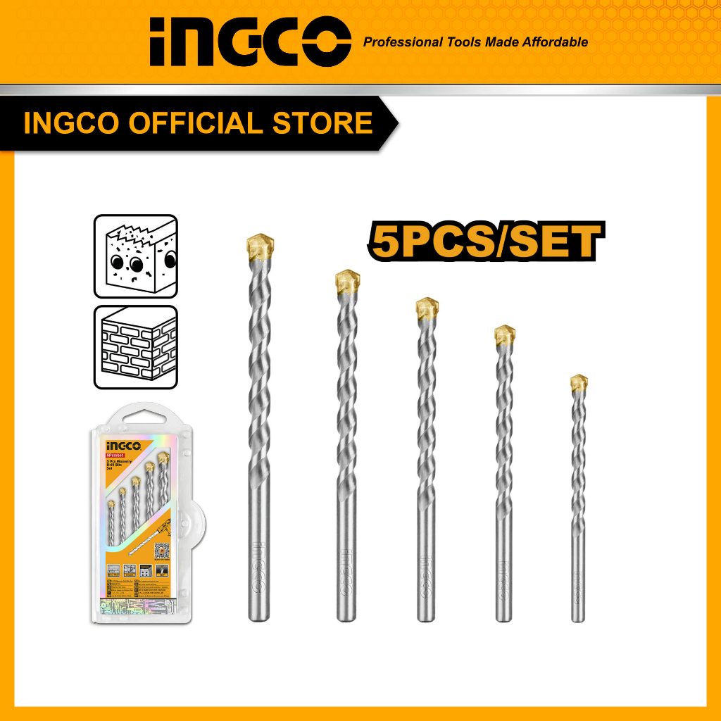 (INGCO) - Mata Bor Set (5pcs) INGCO AKDB3055