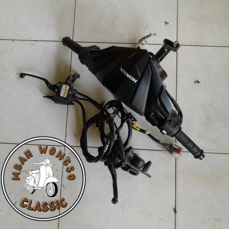 STANG BATOK SPEEDOMDTER FULLSET SISTEM PENGEREMAN ALL NEW VARIO 125 TERBARU 2023 ORIGINAL