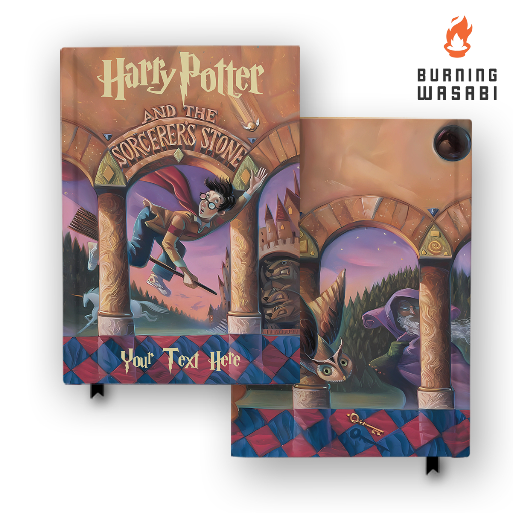 

Notebook Buku Harry Potter And Sorcerers Stone 2 Hardcover Agenda Custom Nama DIary Jurnal Agenda A5 A6