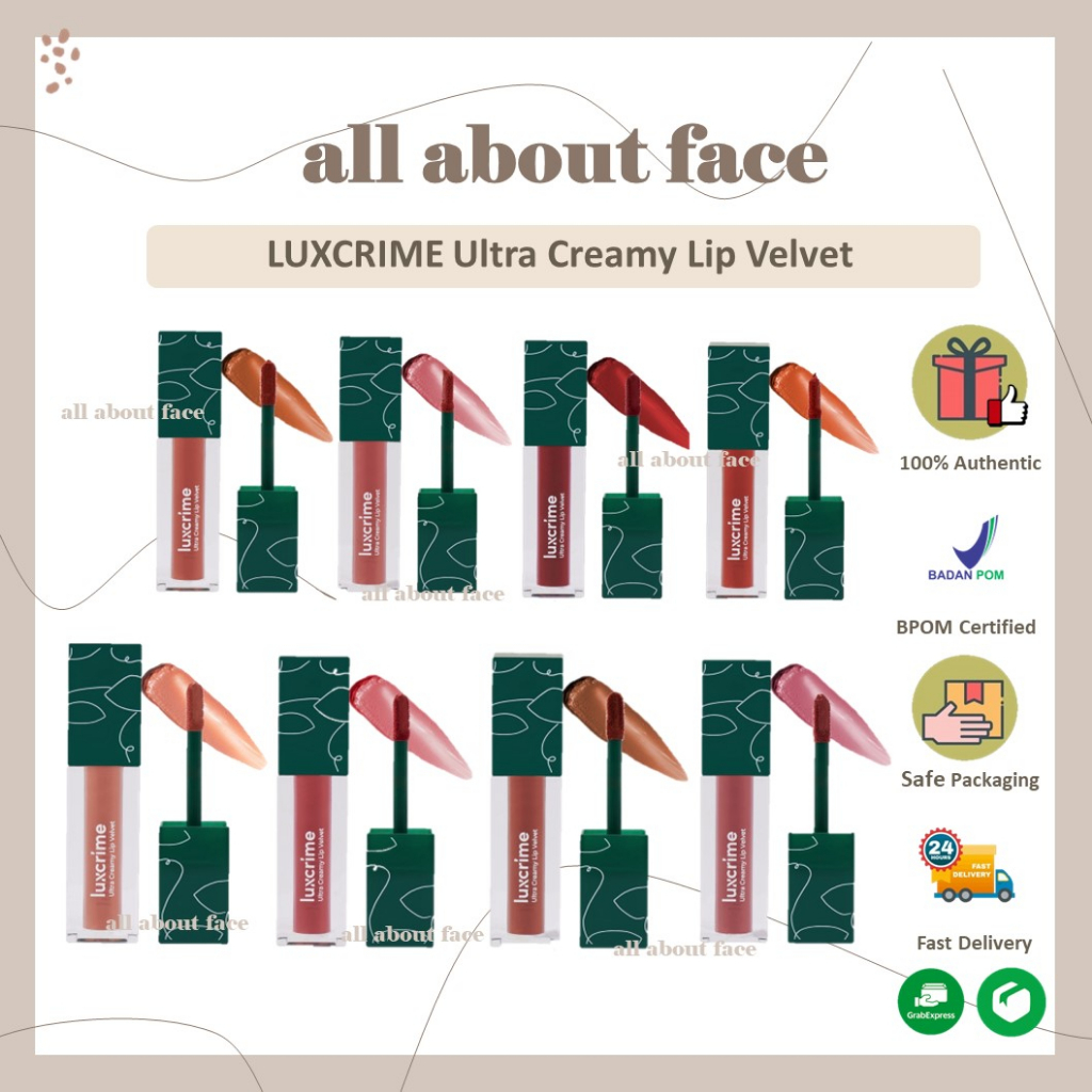 LUXCRIME Ultra Creamy Lip Velvet ORIGINAL | allaboutface