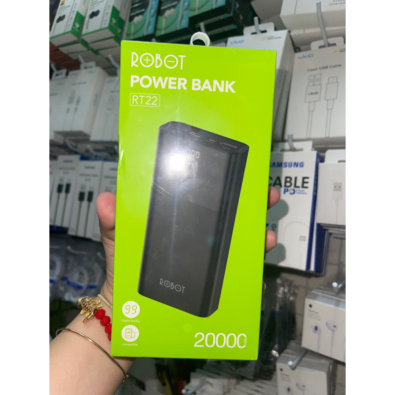 POWERBANK ROBOT RT-190 10000MAH ORIGINAL