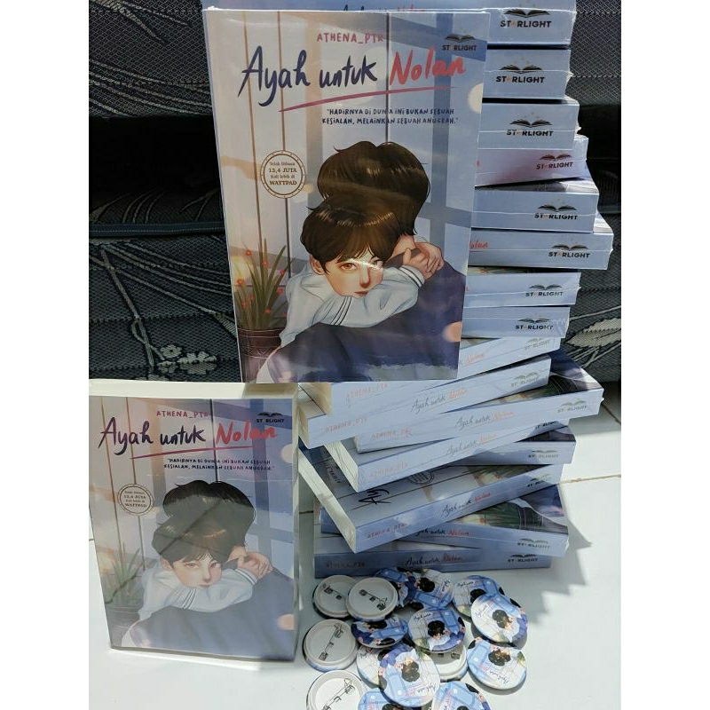 [BISA COD] Novel Ayah untuk Nolan - Athena Ptr. Love Kitchen karya DhiaZ [Starlight books]