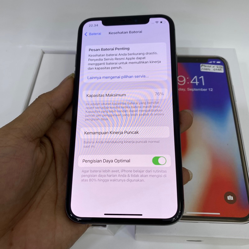 apple iPhone X 256gb inter