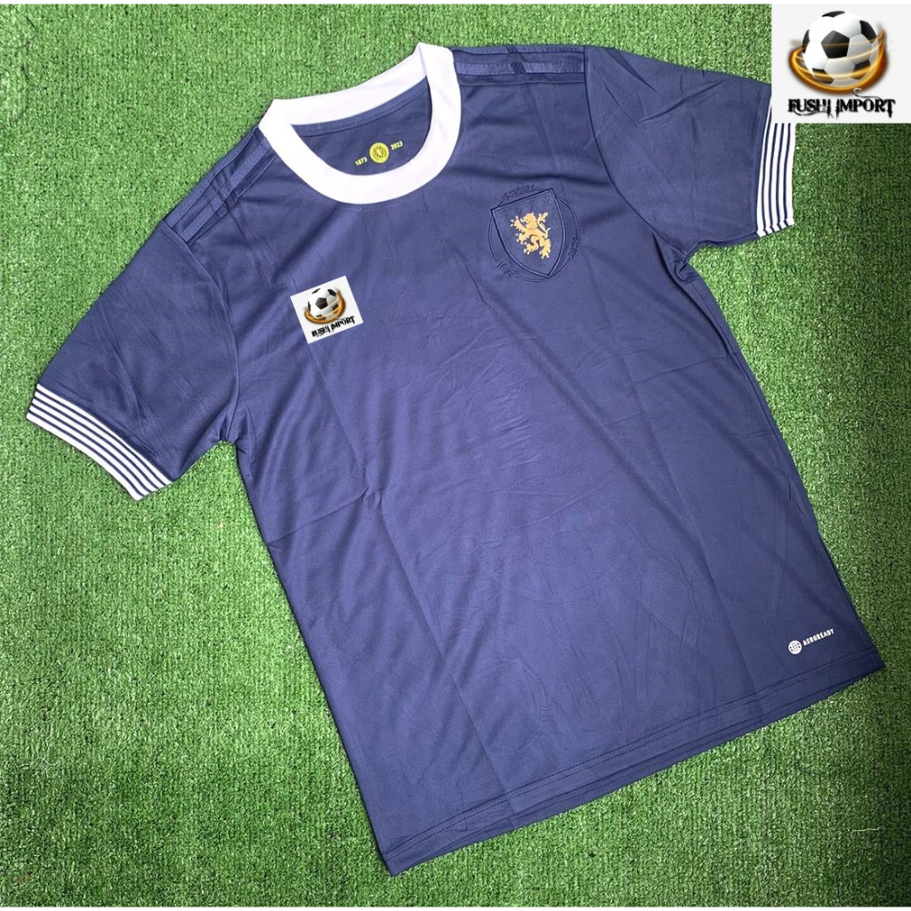 Jersey Baju Bola Skotlandia Special Anniversary 150 Years Grade Ori